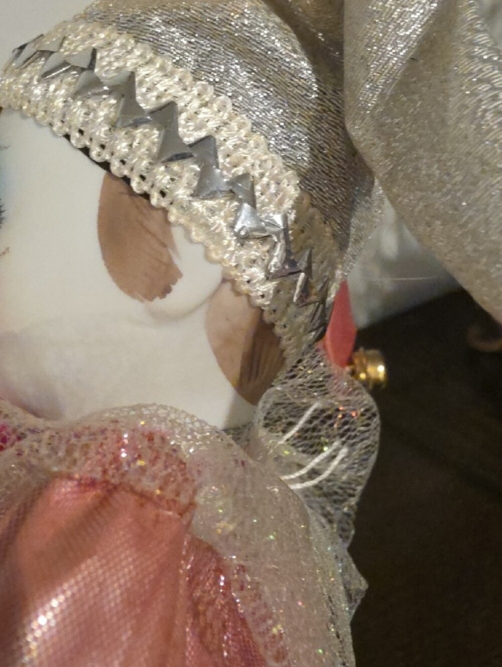 Pierrot clowns Harlequin doll - Picture 16 of 16